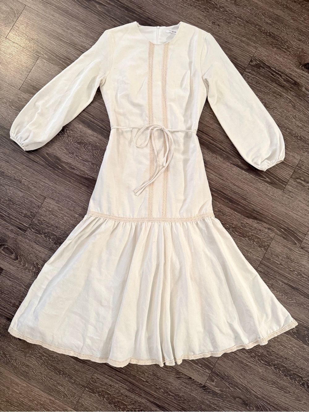 Touche Linen Blend Dress
